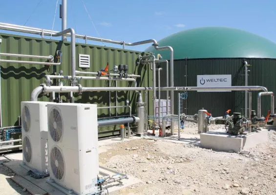 Bild: WELTEC-Biomethananlage in Frankreich startet Einspeisung