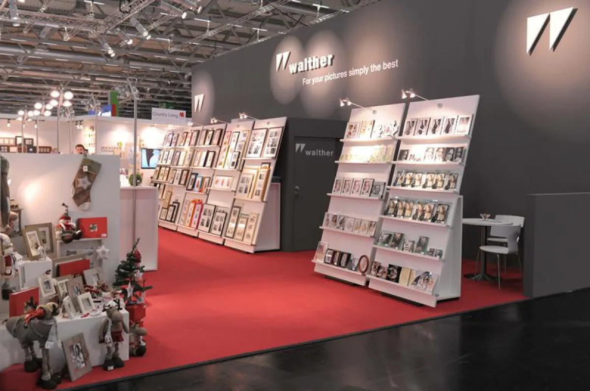 Messestand von walther auf der photokina
