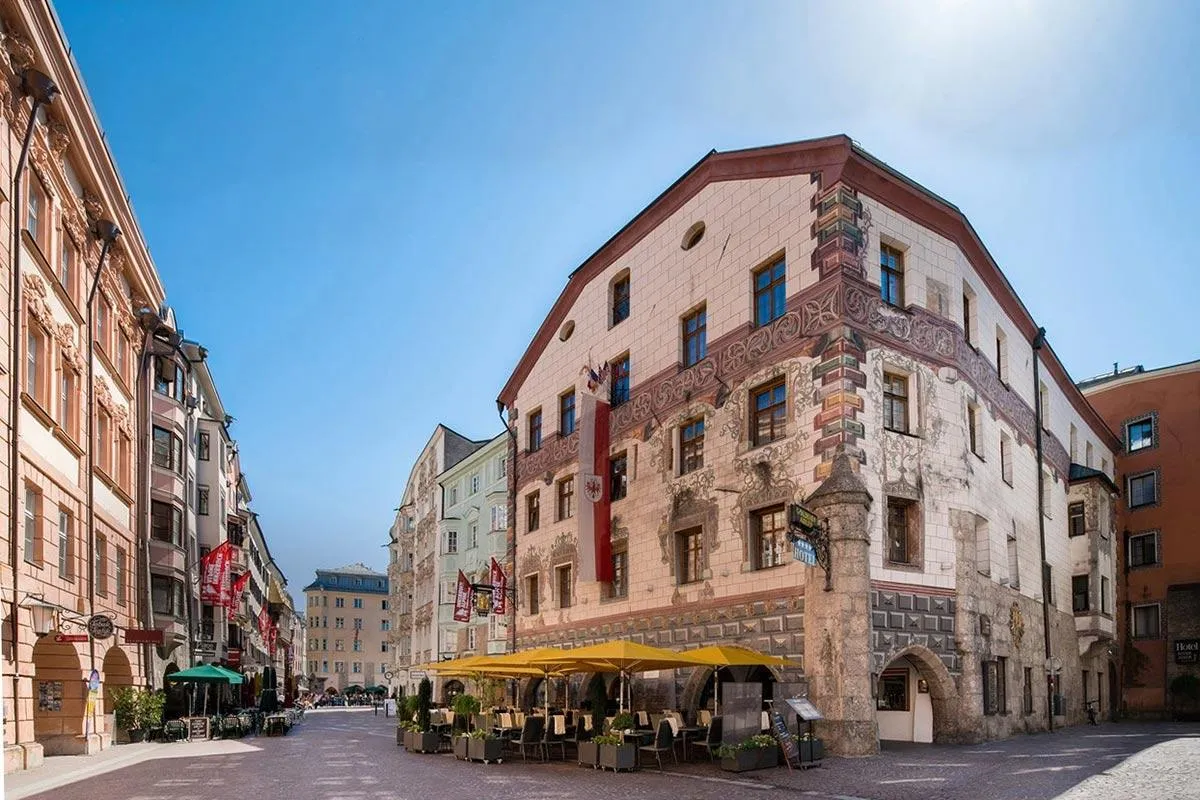 Restaurant Goldener Adler Innsbruck Außenansicht