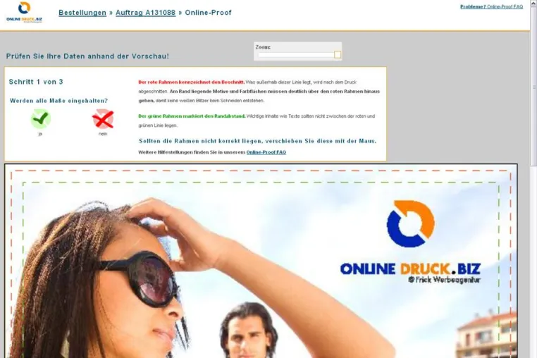 Bild: Druckdaten online prüfen mit neuen Funktionen