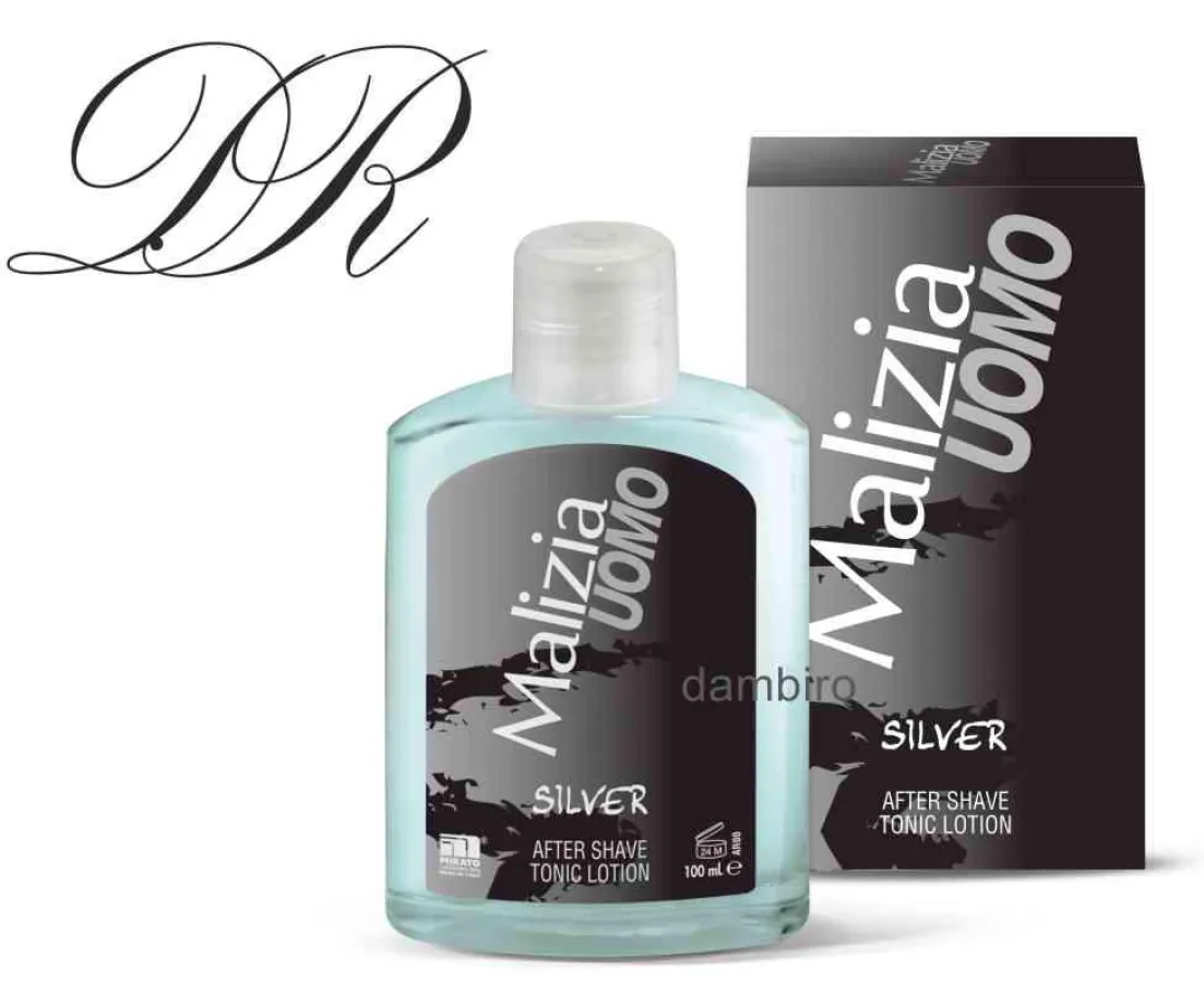 Streicheleinheit: Malizia Uomo Silver After Shave Tonic.