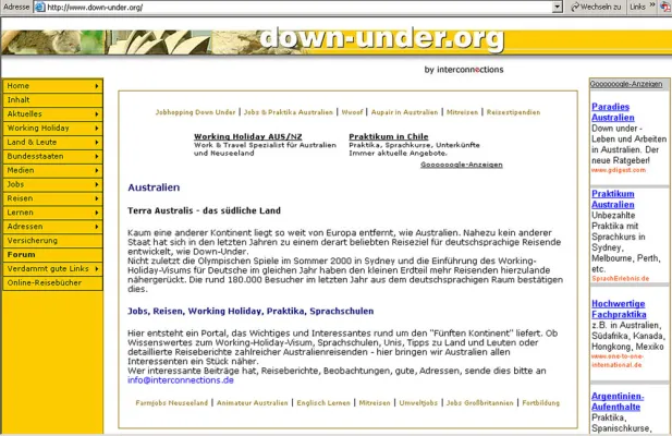 Bild: Australien - Reisen, Jobs, Working Holiday, Work and Travel, Praktika, Sprachschulen