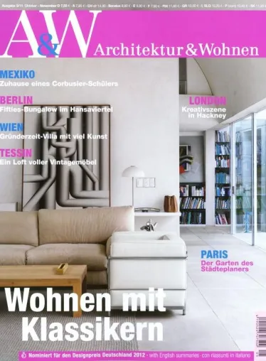 Bild: A&W 5/2011: Wohnen mit Klassikern