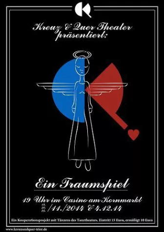 Bild: „Ein Traumspiel“ – eine Kooperation mit Tänzern des Tanztheaters Trier und Kreuz&Quer