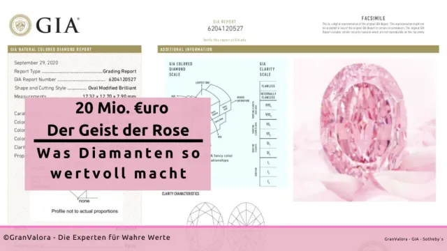 Bild: 20 Millionen für den "Geist der Rose": Was Diamanten so wertvoll macht