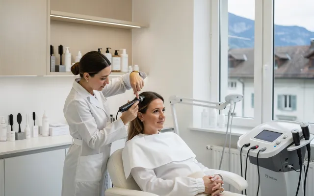 Trichologie als systemischer Ansatz gegen Haarausfall – Einblick in die Arbeit einer Haarklinik Bild: Trichologie als systemischer Ansatz gegen Haarausfall – Einblick in die Arbeit einer Haarklinik