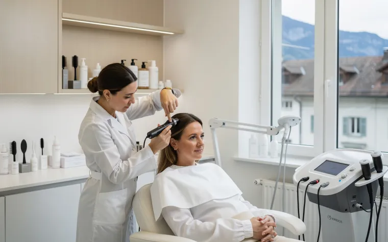 Trichologie als systemischer Ansatz gegen Haarausfall – Einblick in die Arbeit einer Haarklinik Bild: Trichologie als systemischer Ansatz gegen Haarausfall – Einblick in die Arbeit einer Haarklinik