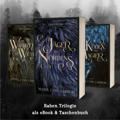 Bild: Was tust du alles für die Freiheit? Schweizer Autorin Manel Cass. Larroh legt epische Fantasy-Trilogie vor.