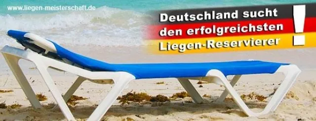 Bild: Deutschlands geschicktester Sonnen-Liegen-Reservierer gesucht