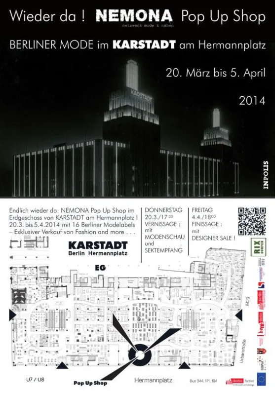 NEMONA Pop Up Shop 2014