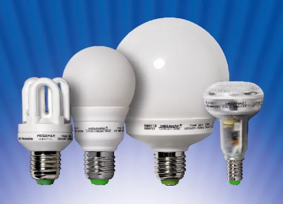 Bild: MEGAMAN Energiesparlampen sind der Marken-Testsieger bei Stiftung Warentest / Gesamt-Qualitätsnote "gut" (2,3)