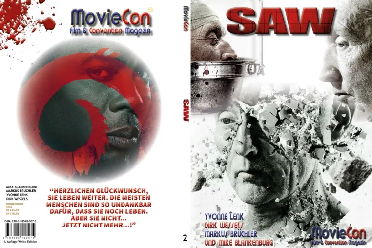 Von Fans für Fans geschrieben: Der neue MovieCon Sonderband zur Filmreihe SAW Bild: Von Fans für Fans geschrieben: Der neue MovieCon Sonderband zur Filmreihe SAW