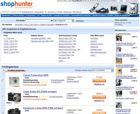 Bild: ShopHunter - Der Preis ist das Ziel