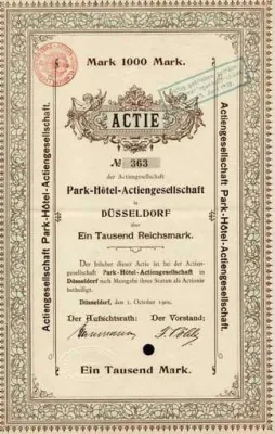 Bild: Park-Hotel auf der Königsallee unter dem Hammer