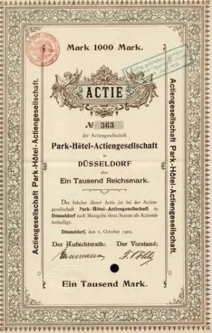 Park-Hotel auf der Königsallee unter dem Hammer Bild: Park-Hotel auf der Königsallee unter dem Hammer