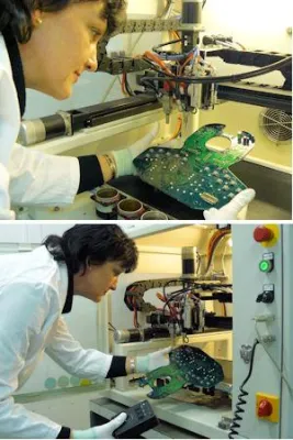 Bild: Alles im Lack - Schutzlackierung von elektronischen Baugruppen