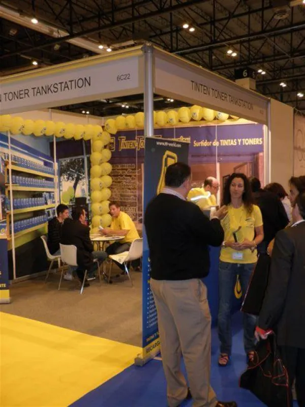 Messestand auf der EXPOFRANQUICIA