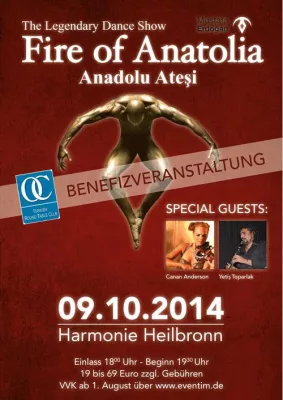 Bild: ASAP sponsert Benefizveranstaltung der „Türkischen Kulturtage 2014“