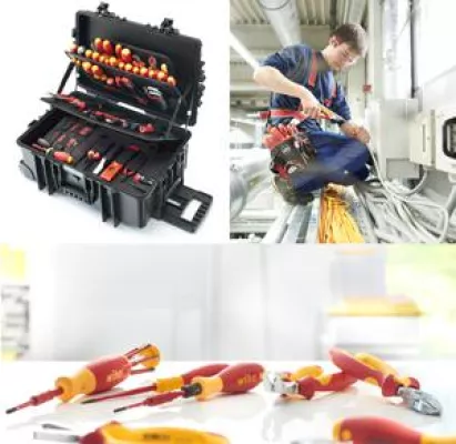 Bild: Gesund & effizient: Wiha zeigt sein VDE Sortiment an ergonomischen Handwerkzeugen auf der GET Nord