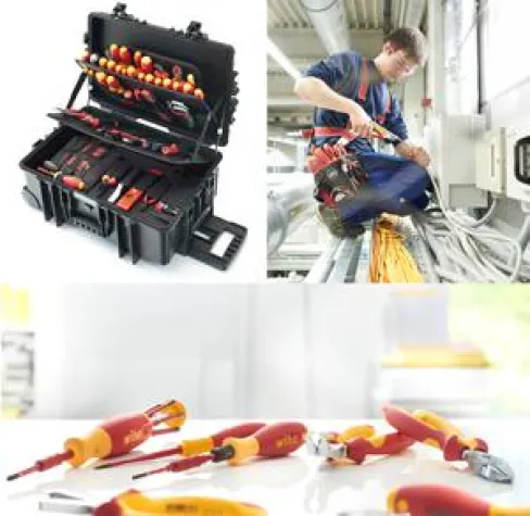 Bild: Gesund & effizient: Wiha zeigt sein VDE Sortiment an ergonomischen Handwerkzeugen auf der GET Nord