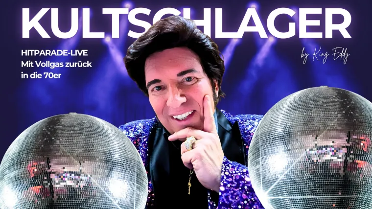 Bild: Die erfolgreichste Retro-Schlager-Show Deutschlands: King Eddy lässt die 70er Hitparade leben
