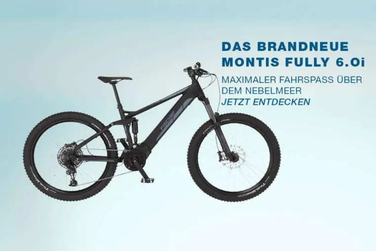 Lichtpflicht für e Mountainbikes & das brandneue e MTB von Fischer Montis Fully 6.0i ist draussen Bild: Lichtpflicht für e Mountainbikes & das brandneue e MTB von Fischer Montis Fully 6.0i ist draussen