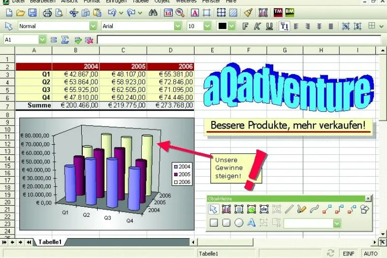 SoftMaker lädt zum öffentlichen Test ein: Die Beta vom PlanMaker 2006 ist da Bild: SoftMaker lädt zum öffentlichen Test ein: Die Beta vom PlanMaker 2006 ist da
