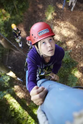 Bild: Am 31. März starten die Kletterwälder „Bärenfalle“ und „Grüntensee“ die Sommersaison