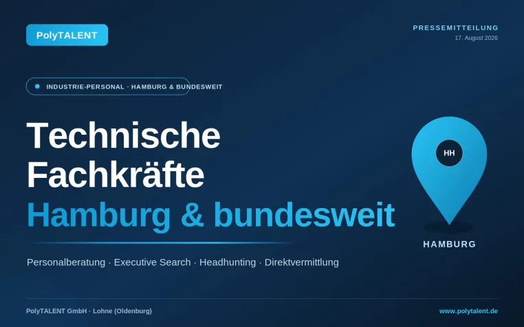 Bild: Personalberater für Hamburgs Industrie – technische Fachkräfte für den Standort Hamburg und bundesweit