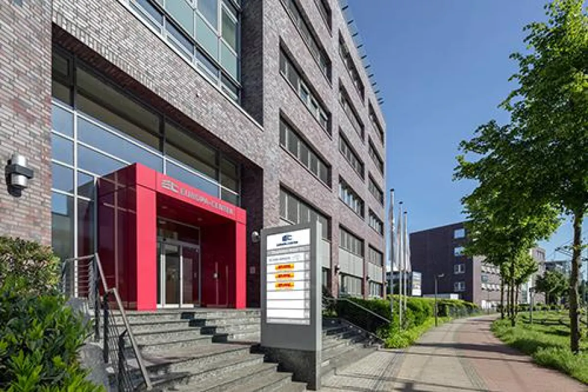 Neuer Sitz von DHL im EUROPA-CENTER Bremen Airportstadt