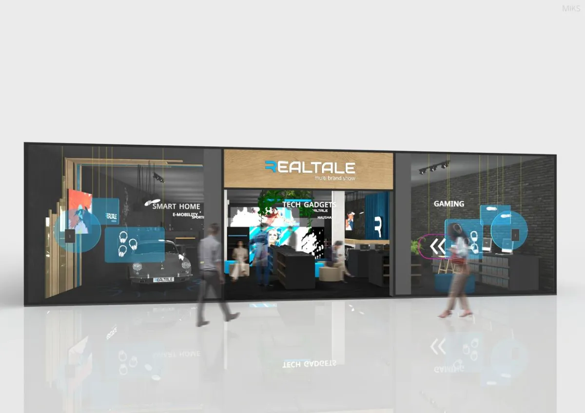 Anfassen, Ausprobieren, Erleben von Premiumprodukten - die Multi-Brand-Stores von REALTALE