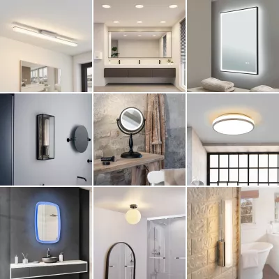 Bild: Lichtflair für die Wellnessoase: Lampenwelt.de präsentiert Leuchtendesigns fürs Bad