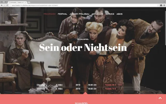 Bild: Digitale Bühne für das „Theater im Pfalzbau“