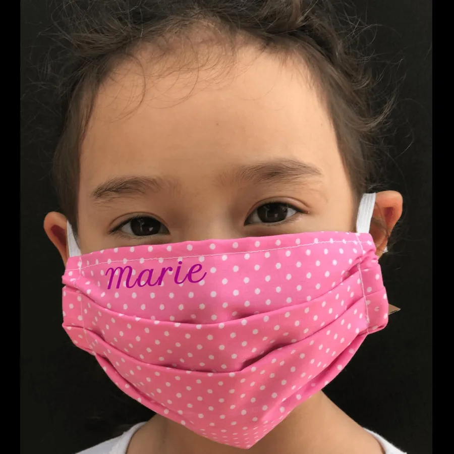 Schnullireich Kleine-Helden-Maske: Personalisierbare Behelfs-Mund- & Nasenmaske für Kinder & Teenies