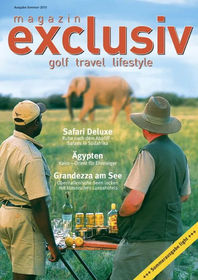 Magazin Exclusiv, setzt Trends in Golf, Travel und Lifestyle