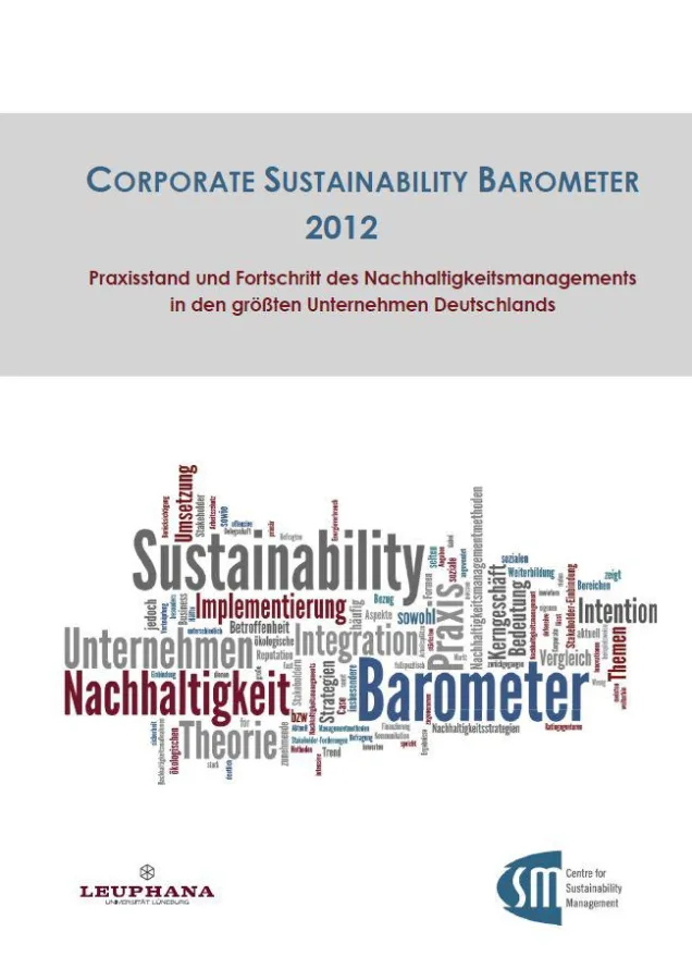 Corporate Sustainability Barometer 2012