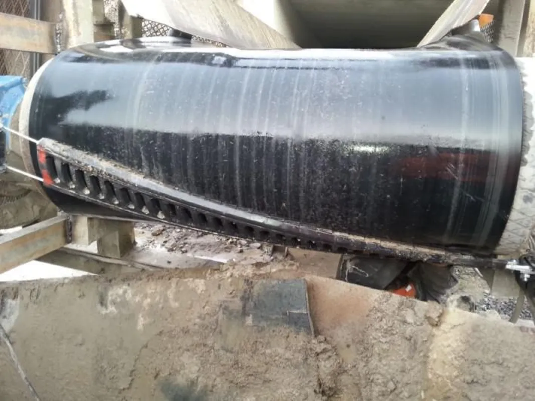 Das patentierte Abstreifsystem ist weltweit in der Schüttgutindustrie im Einsatz. Foto Cleanscrape