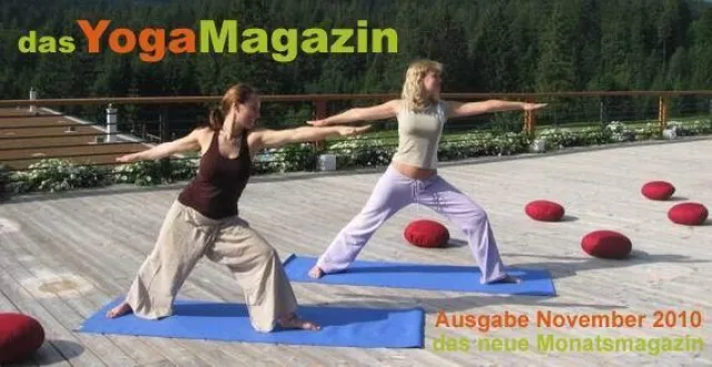Neues Online-Monatsmagazin dasYogaMagazin.de ist gestartet Bild: Neues Online-Monatsmagazin dasYogaMagazin.de ist gestartet