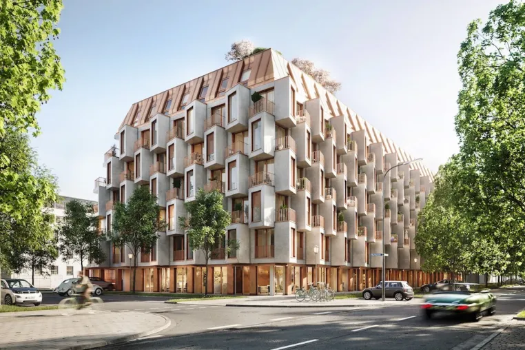 Architektur für die Zukunft: Bauwerk und UNStudio präsentieren neues Münchner Wohnbauprojekt Van B Bild: Architektur für die Zukunft: Bauwerk und UNStudio präsentieren neues Münchner Wohnbauprojekt Van B