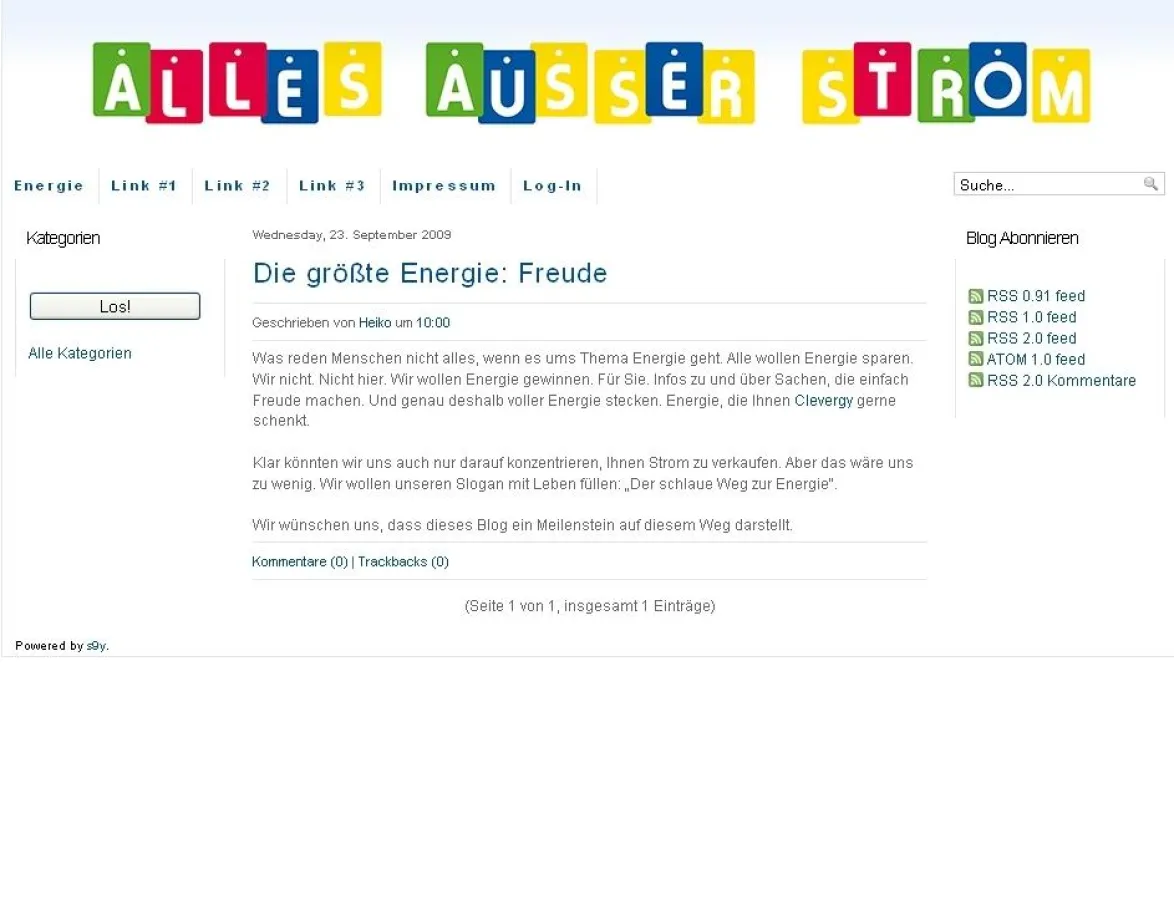 So präsentiert sich Clevergy mit seinem neuen Blog