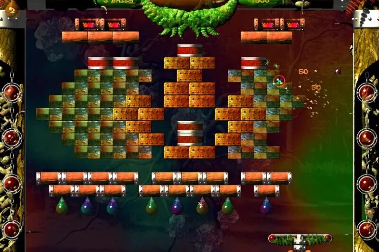 Bild: Spiel Tekkout: Der moderne Breakout-Spaß in drei Welten