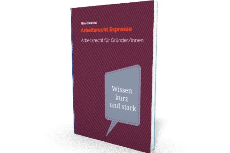 Bild: Kostenfreies E-Book „Arbeitsrecht Espresso für Gründer/innen“