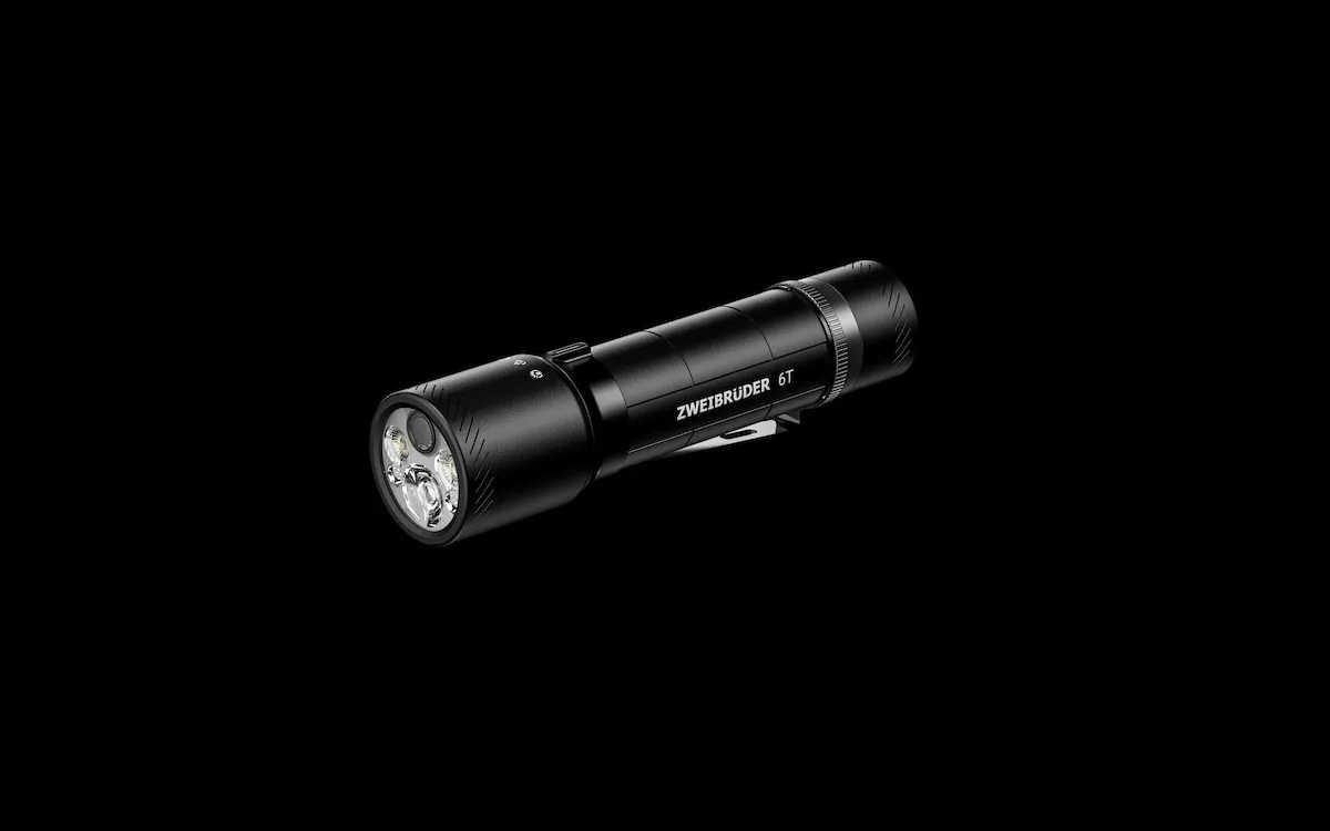 Die Taschenlampe ZB6T von Zweibrüder (© Zweibrüder)