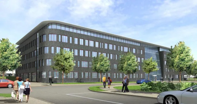 Bild: Green Building in Leinfelden-Echterdingen / Fertigstellung Bürogebäude Humboldt Carré