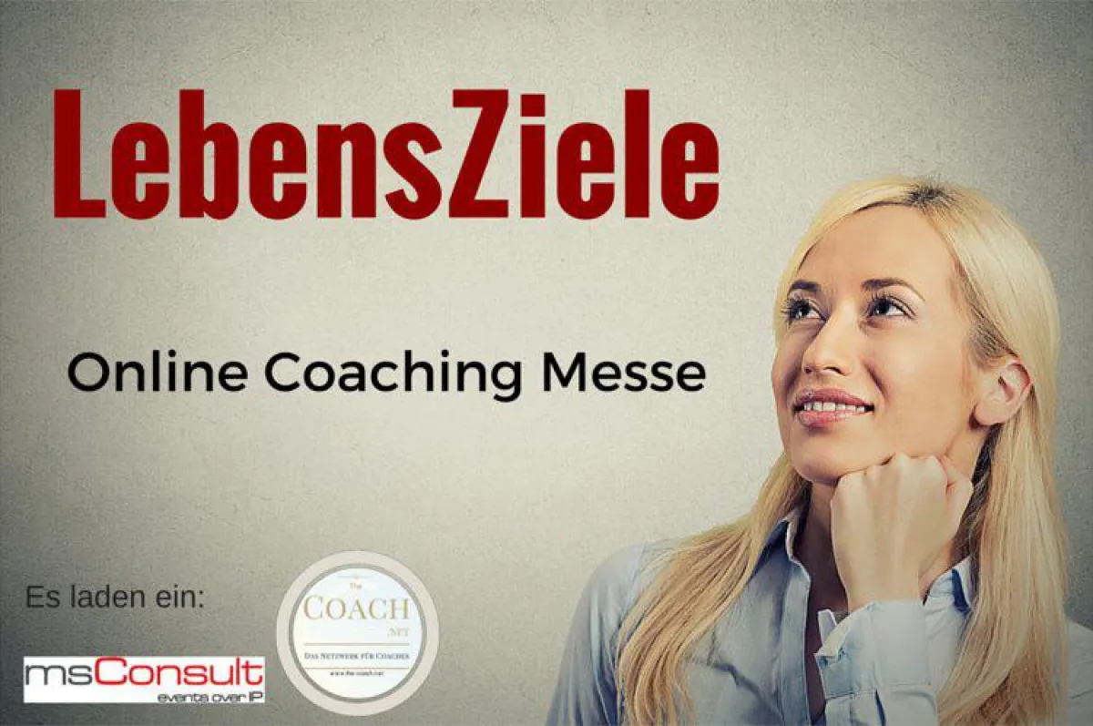 Virtuelle Coaching Messe LebensZiele