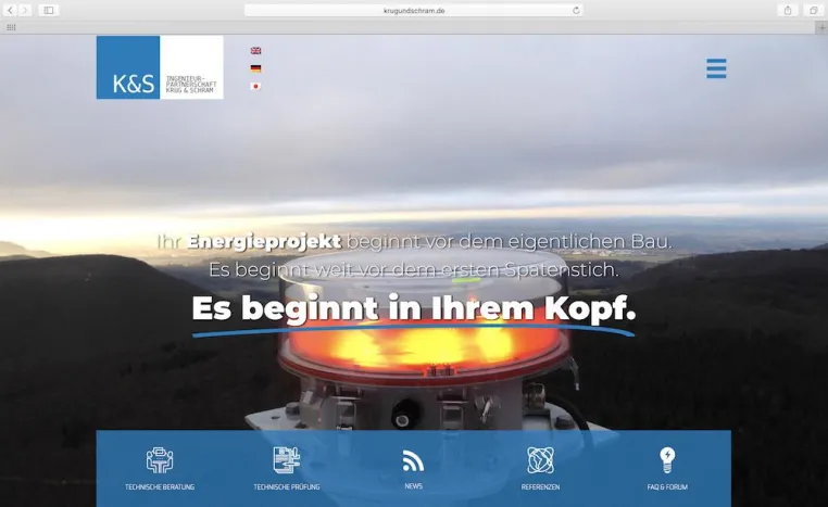 Launch der neuen K&S Website Bild: Launch der neuen K&S Website