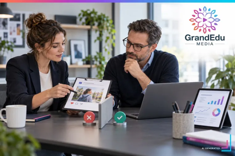 Vier Statusstufen statt Zuruf: GrandEdu Media zeigt belastbare Social-Media-Freigaben Bild: Vier Statusstufen statt Zuruf: GrandEdu Media zeigt belastbare Social-Media-Freigaben