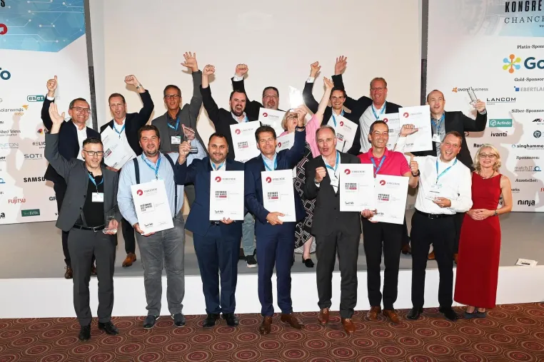 TOP 3 bestes Systemhaus Deutschland (Umsatz Bild: TOP 3 bestes Systemhaus Deutschland (Umsatz