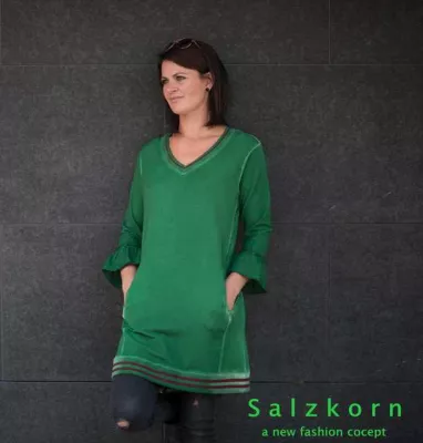 Bild: Salzkorn aufgehübschtes und tragbares