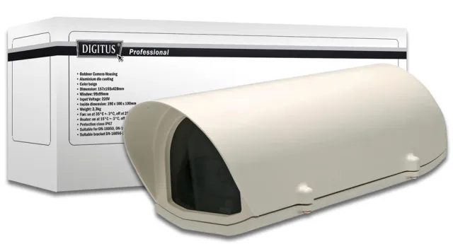 Bild: DIGITUS® Kameragehäuse mit Heizung und Lüfter